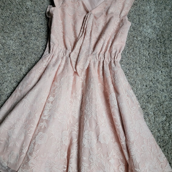 Pastourelle by Pippa and Julie girls pink dress size 8 - Picture 4 of 7
